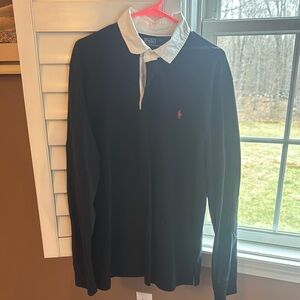 Polo by Ralph Lauren Black Long Sleeve Shirt